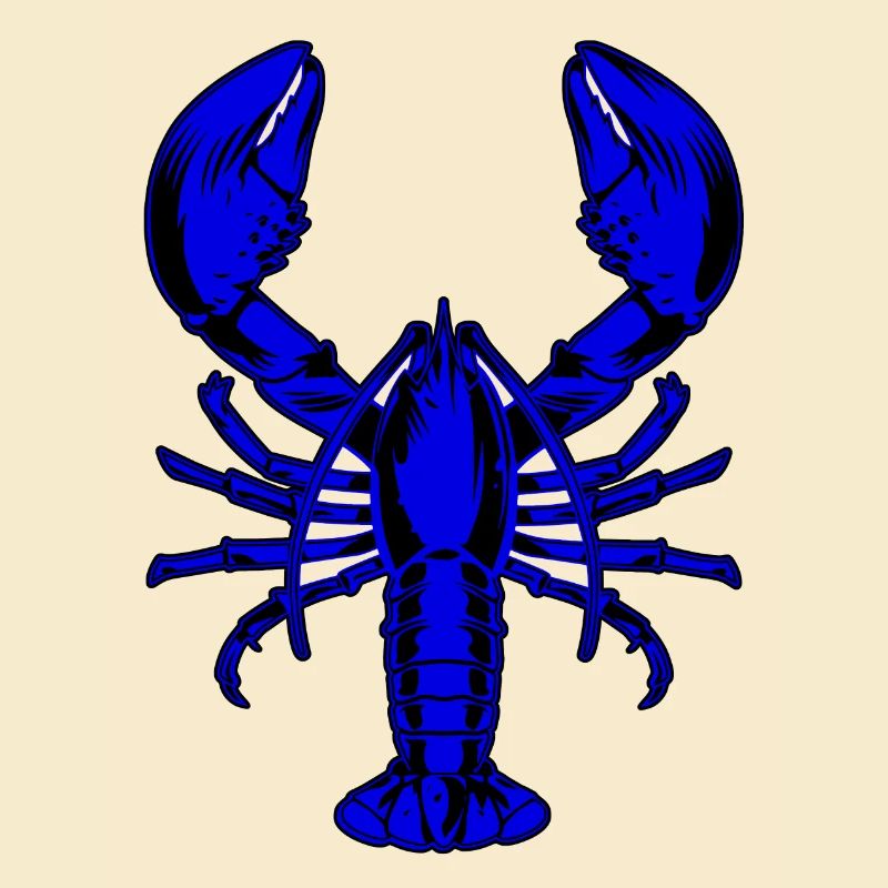Blauer Hummer