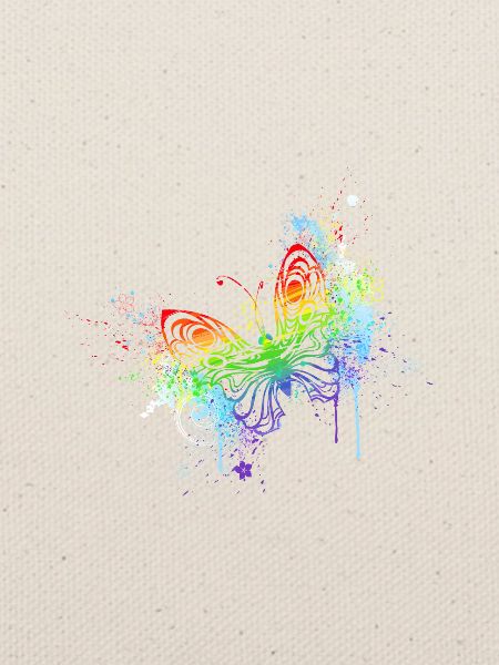 Schmetterling Splash of Colour