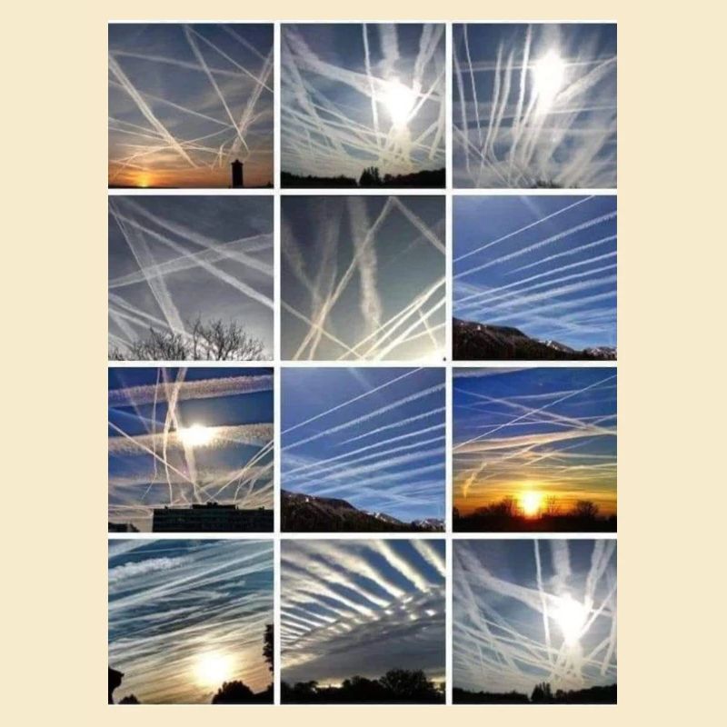 Chemtrails Wolken
