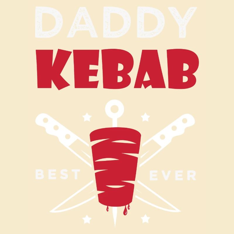 daddy kebab gift dad chef best kebab