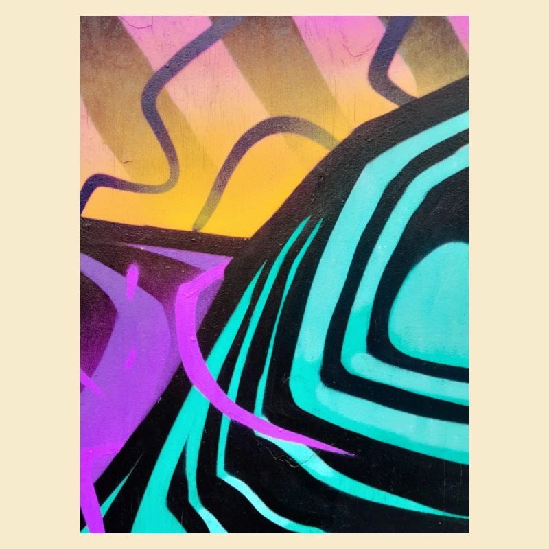 Graffiti-Landschaft 1