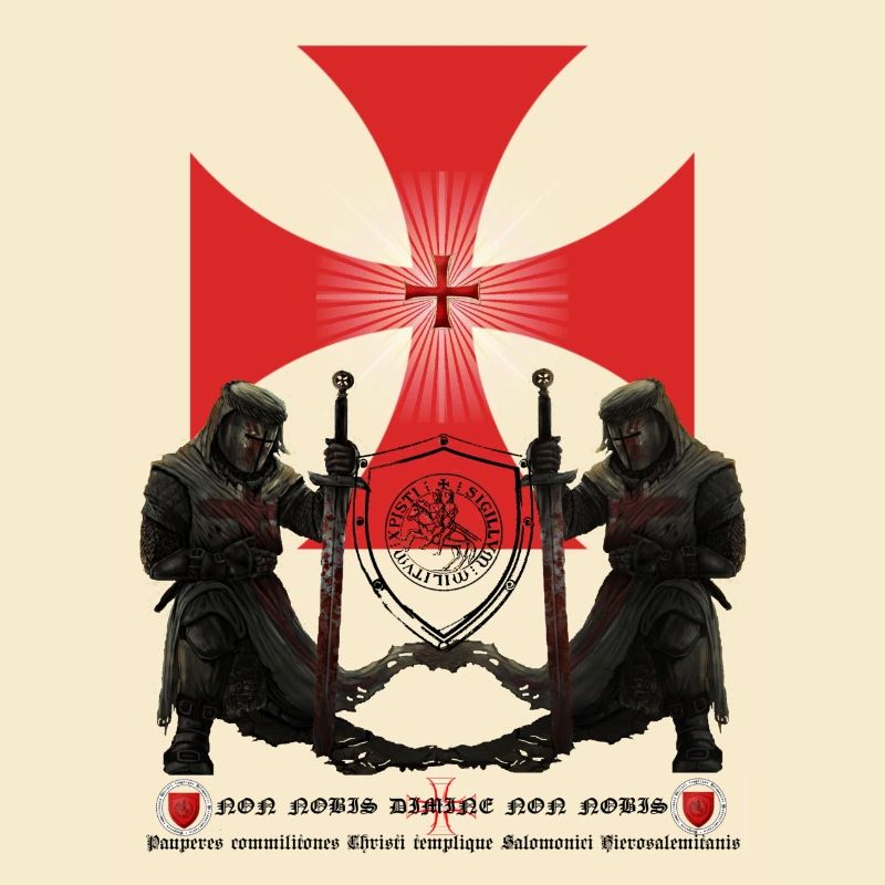Templer mit Tatzenkreuz