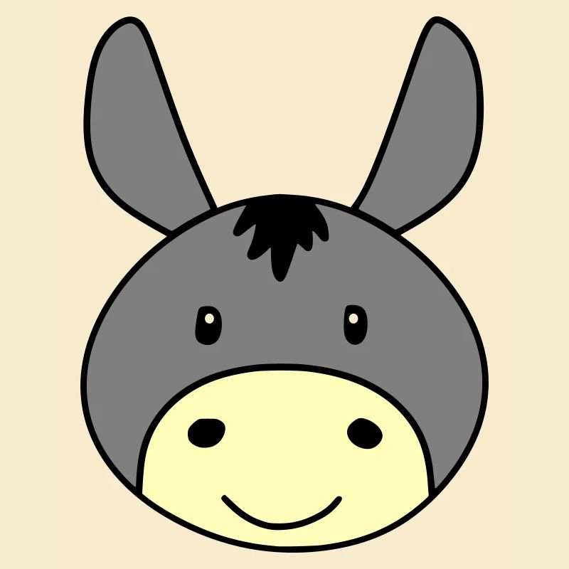 Cute donkey