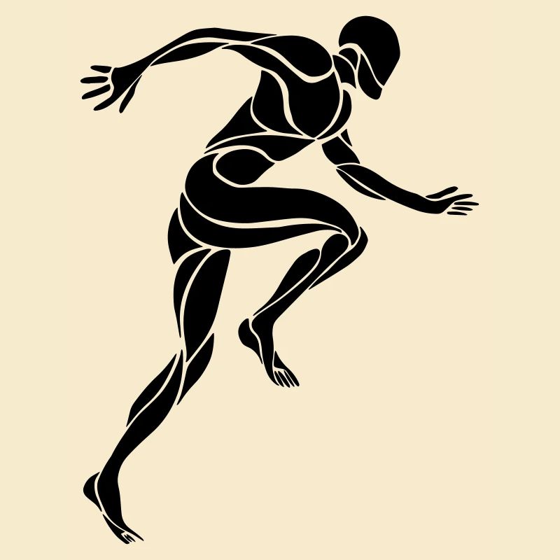 Tribal Runner Läufer Geschenkidee