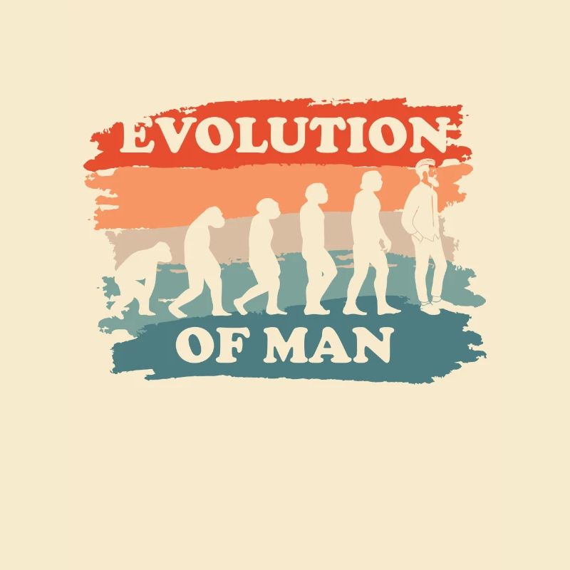 Evolution des Mannes