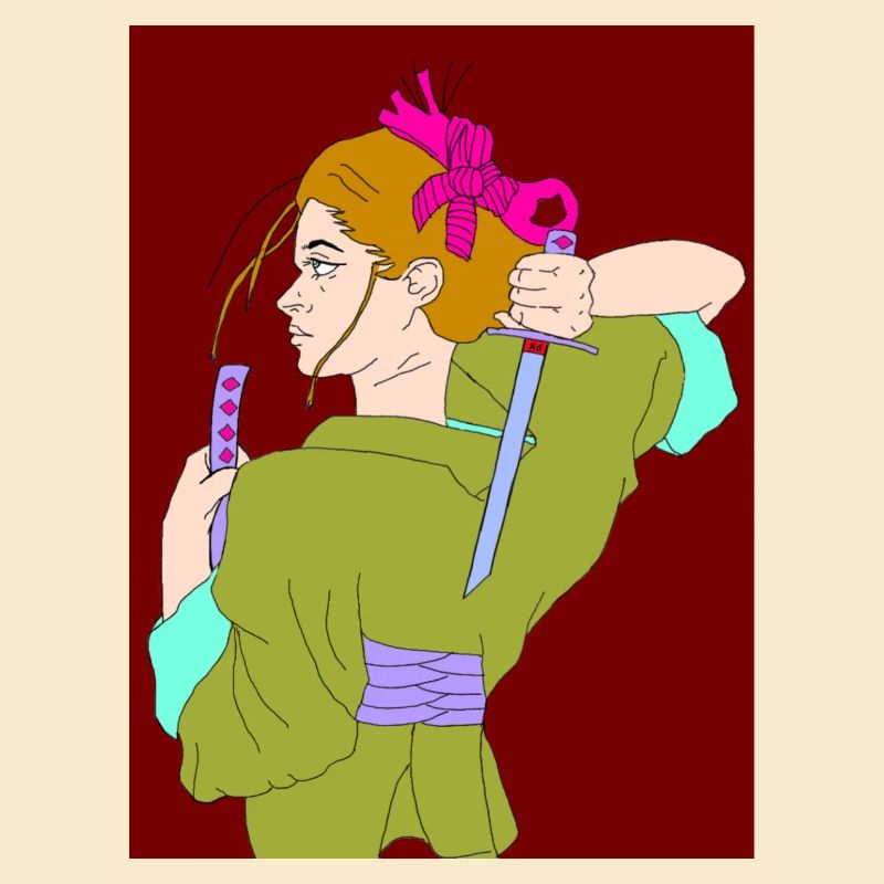 Kimono Mädchen