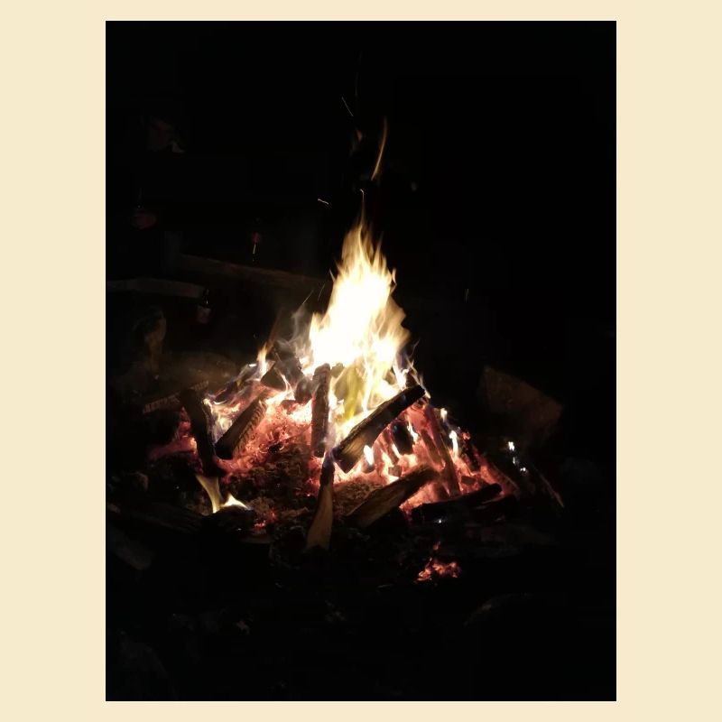 Feu de soirée