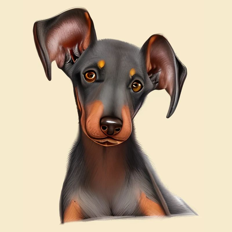 Dobermann Hund Dobermanntrainer Dobermannwelpe