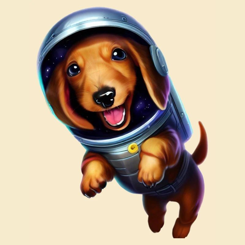 Teckel dans l’espace