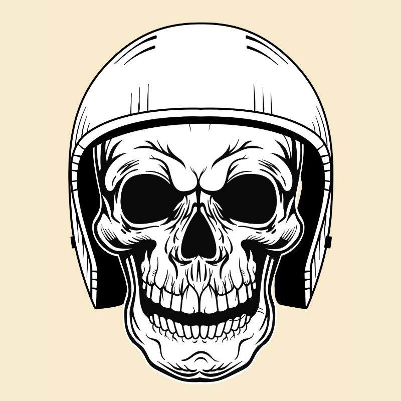 BIKER SCHÄDEL