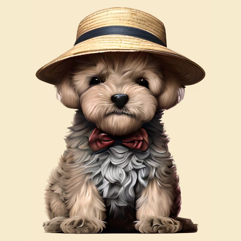 Propriétaire de chien Caniche chiot Amour de chien Chiot Caniche Caniche