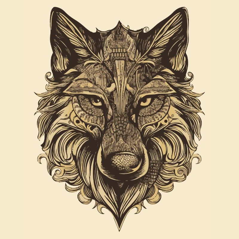 Wolf Portrait