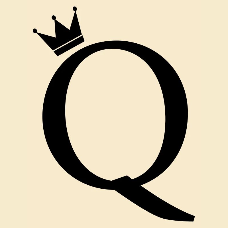 Q-Monogramm-Krone