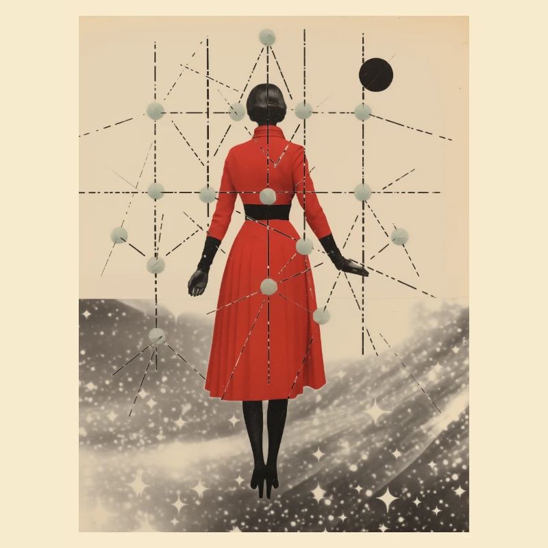 Schneestrahl-Collage