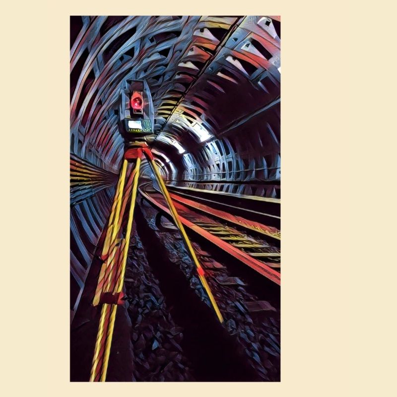 Surveying Underground red