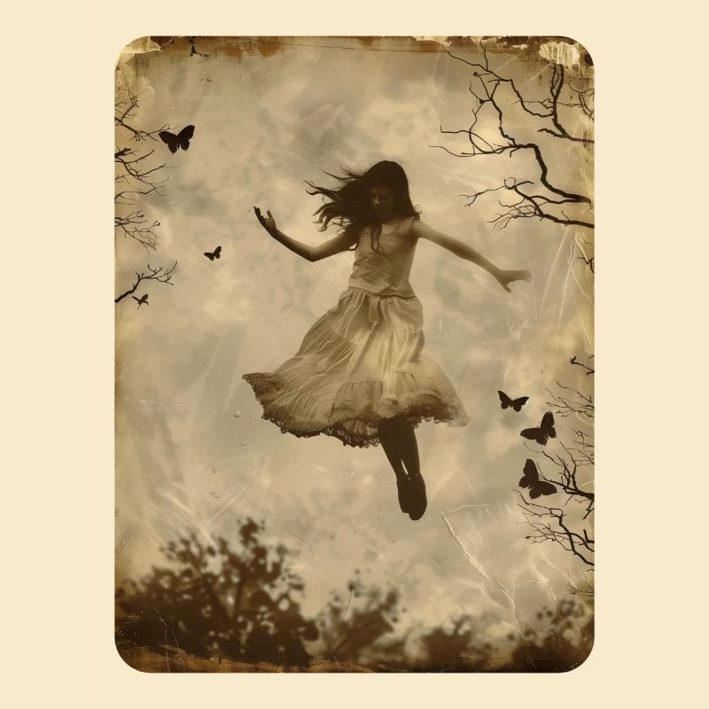 Das schwebende Mädchen