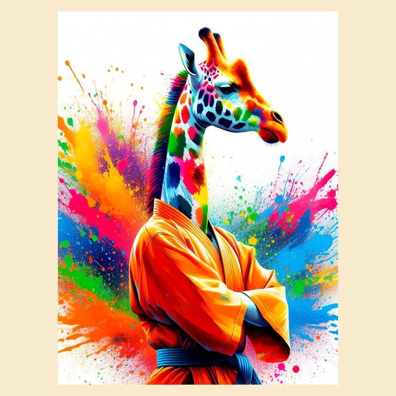 Karate Giraffe