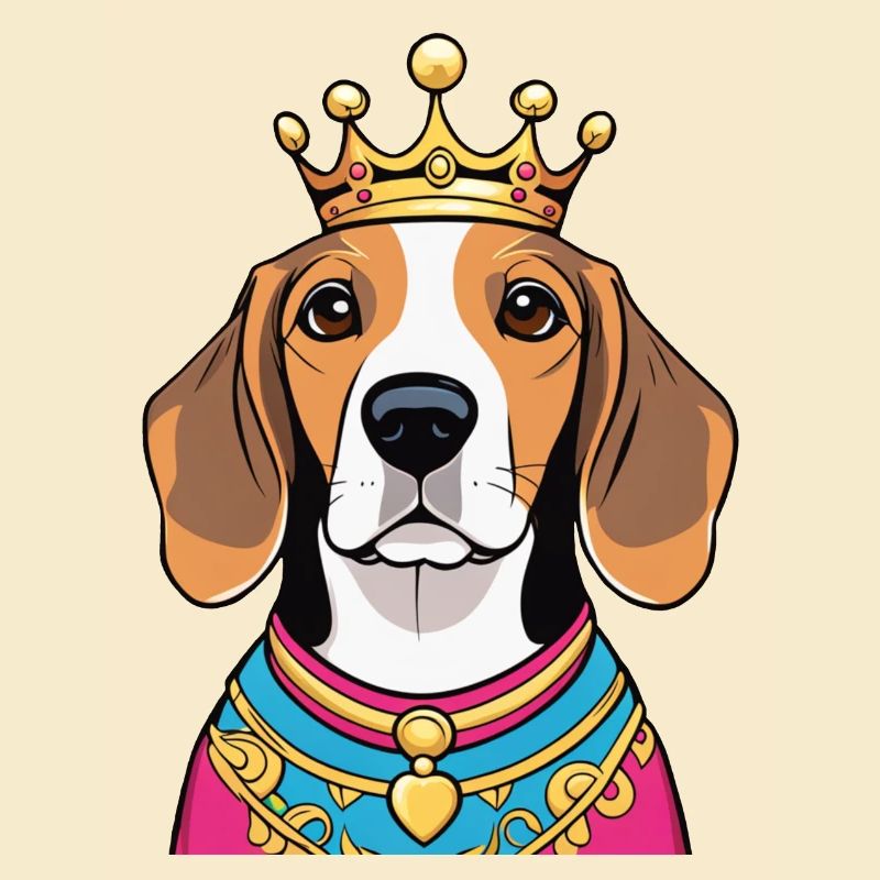 "Gekrönte Häupter" - Beagle