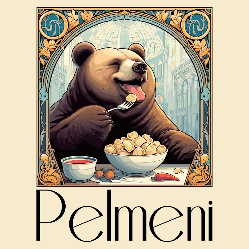 Pelmeni Bear Russian Gift