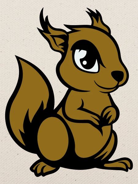 Squirrel Comic Animal