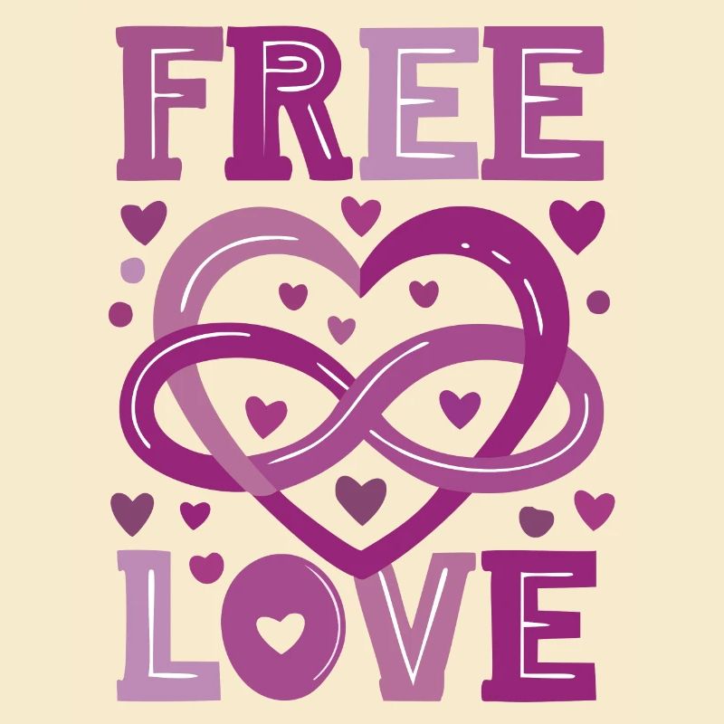 Polyamory Symbol - Pink