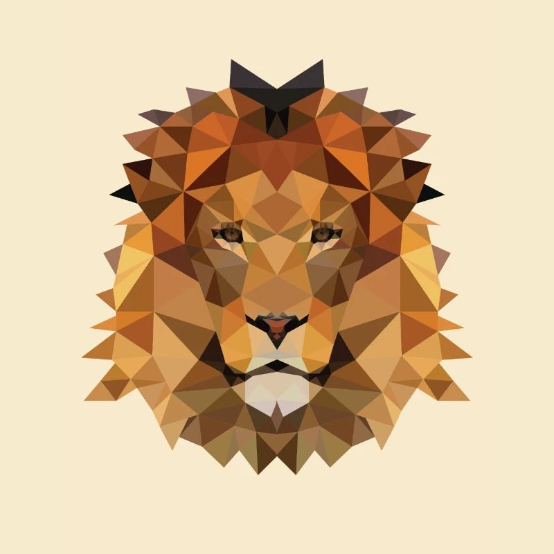 Löwe Polygon