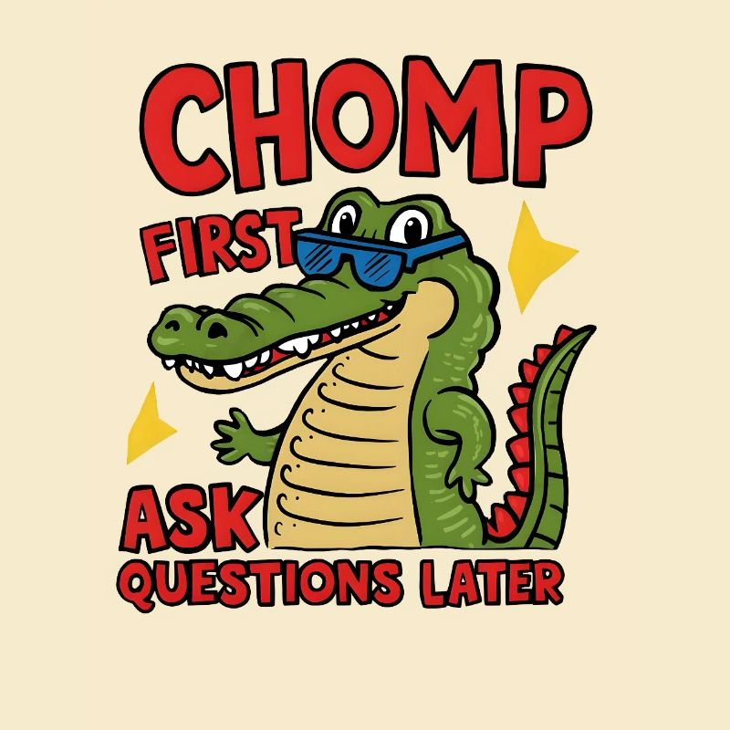 Chomp First, Ask Questions Later