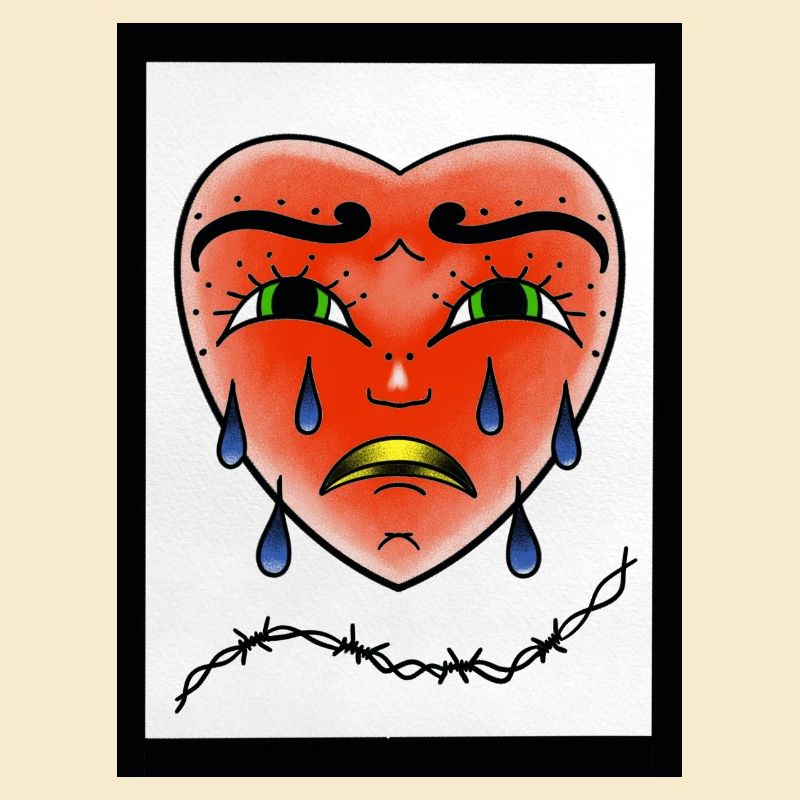 Crying Heart