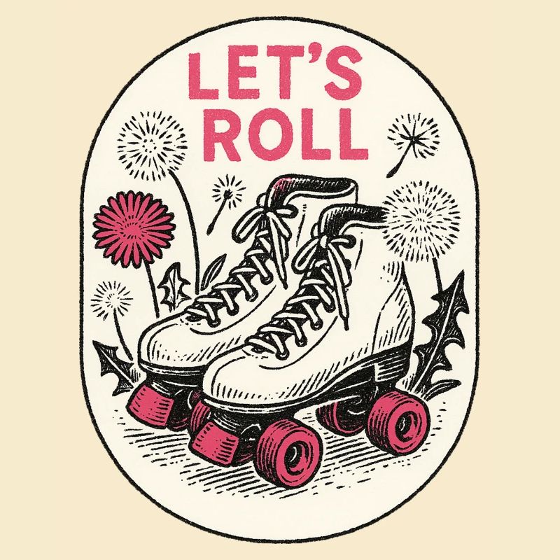 Let's Roll Retro Rollschuhe