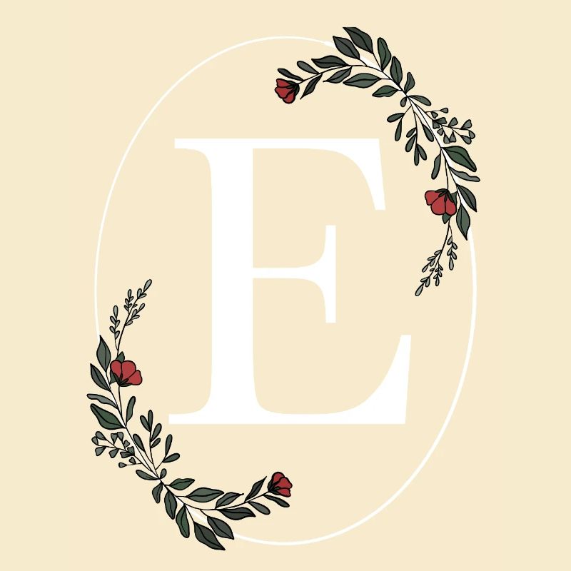 Letter E