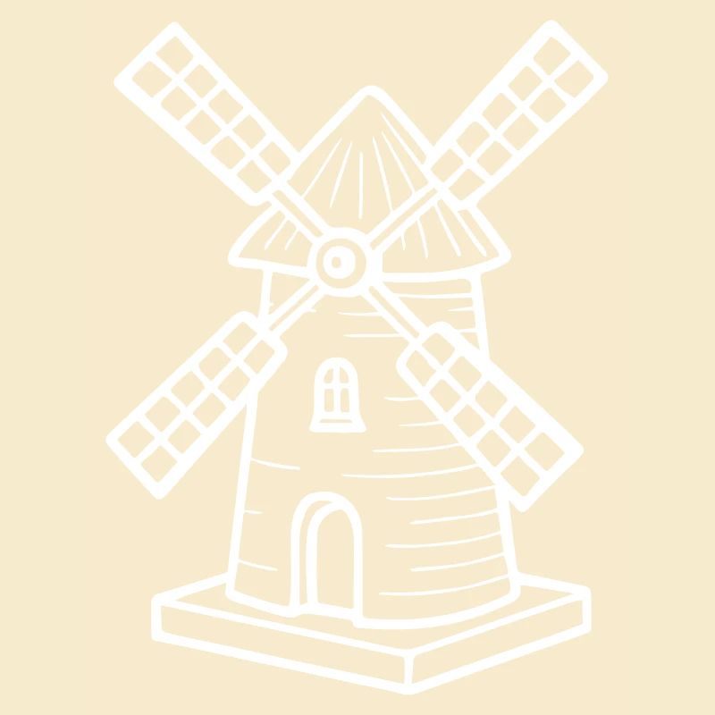 Windmill Symbol Mill