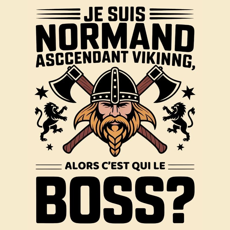Eindrucksvoller normannischer Wikinger