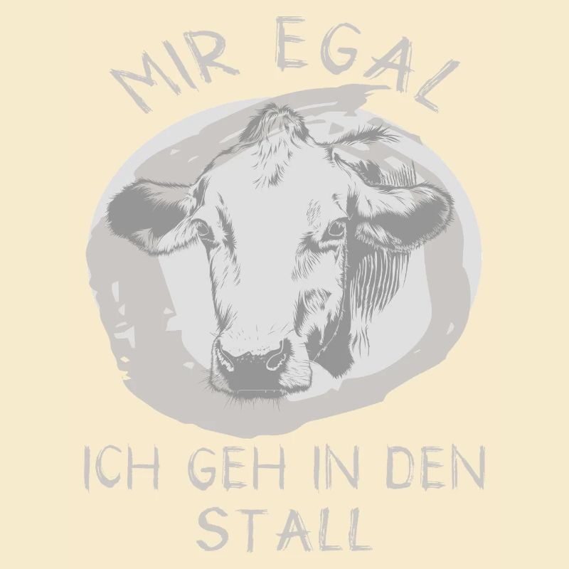 Kuh Spruch Stall Humor
