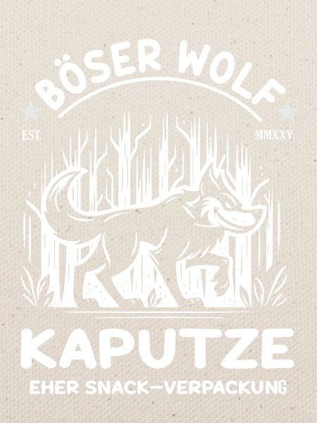 Lustiger Böser Wolf – Comic Design