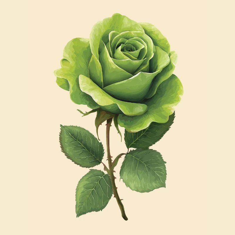 Green Rose