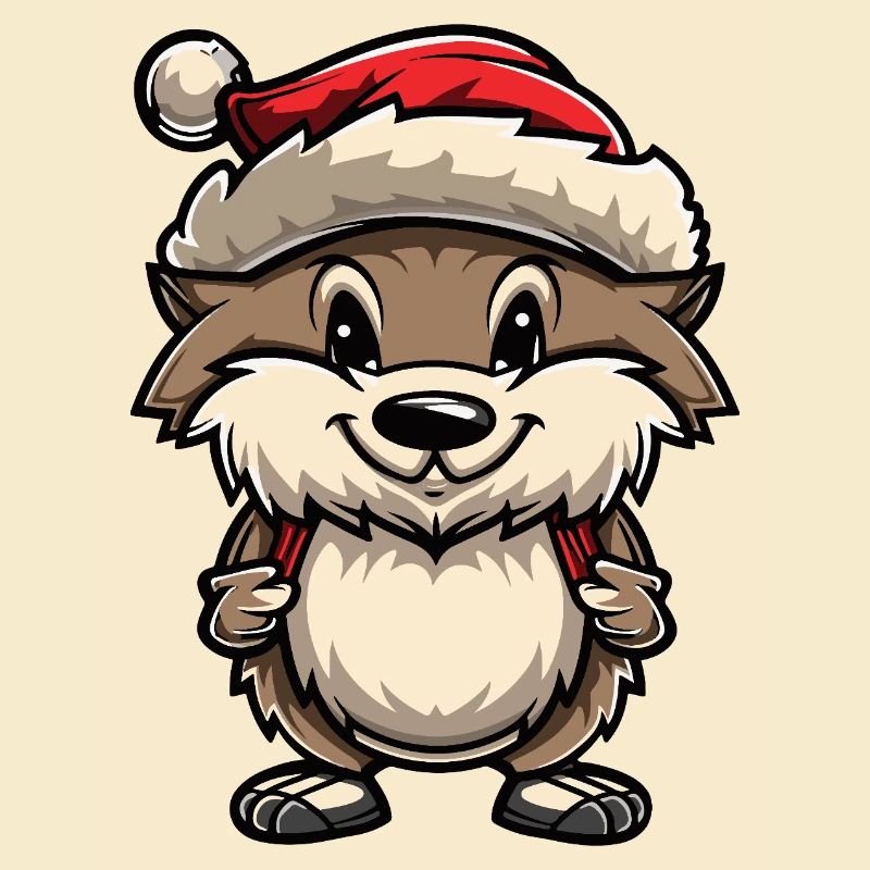 Igel Weihnachten