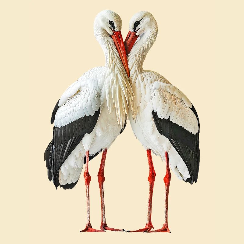 Weissstoerche-Storch