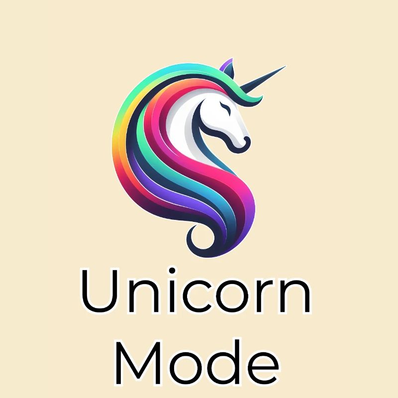 Unicorn Mode Farbexplosion