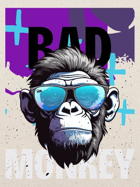 Bad Monkey Neon Sonnenbrille