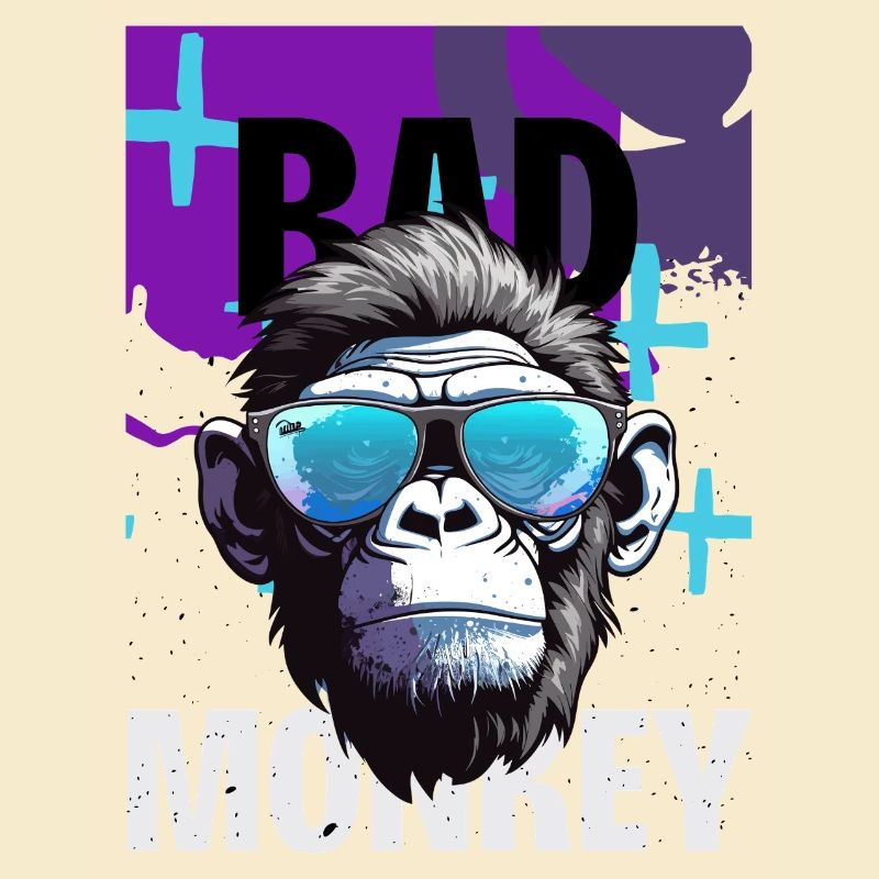 Bad Monkey Neon Sonnenbrille