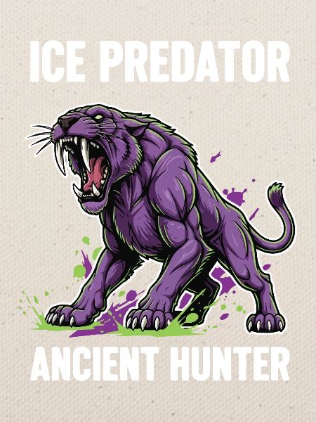 Smilodon-Räuber Uralter Jäger