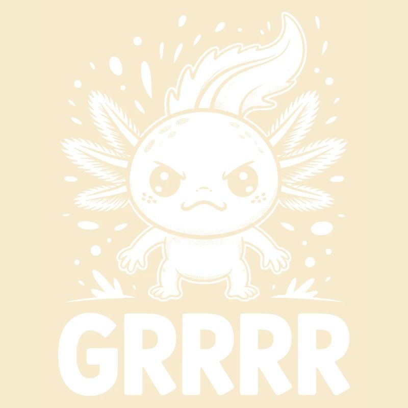 Winged Grump Axolotl
