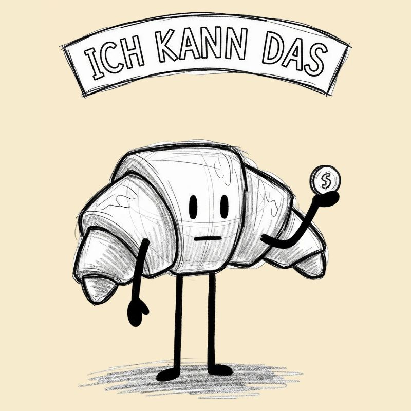 Ich Kann Das Croissant Held