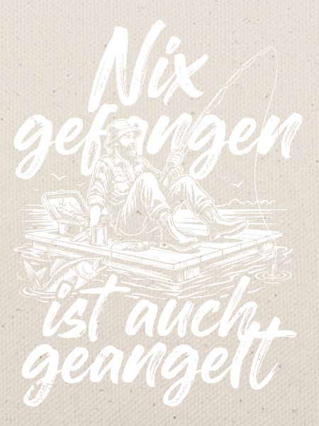 Lustiger Angler