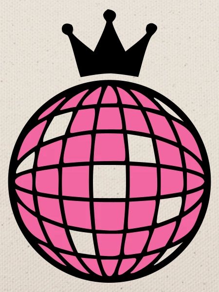 Disco Kugel Krone Icon