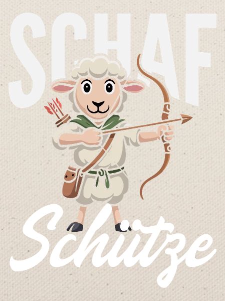 Bogenschütze Schaf - Bogenschießen Hobby