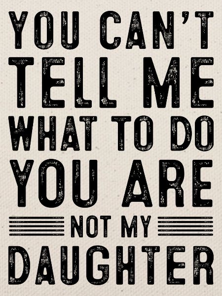 Not My Daughter