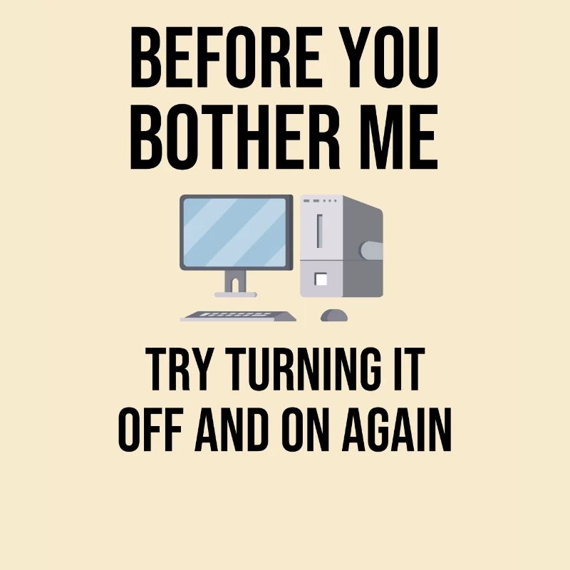 Gift IT Support IT Help Desk Dire drôle