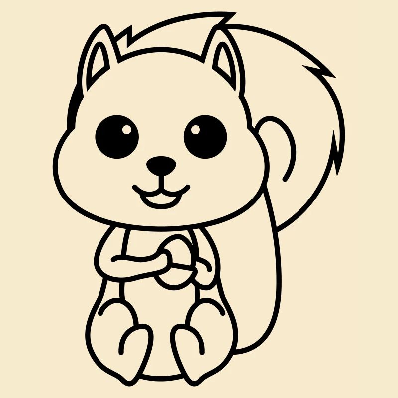 Squirrel Comic Animal