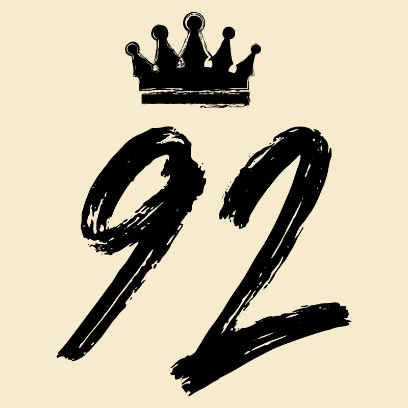 92 Zahl Krone